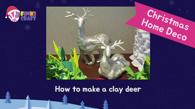 How to make a clay deer