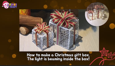 How to make a christmas gift box