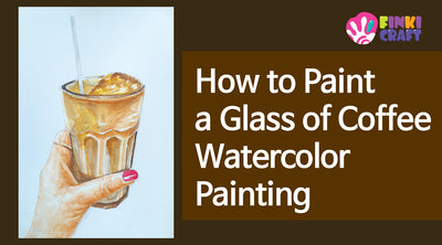 How to Paint a Glass of Coffee - Watercolor Painting