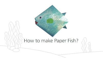 How to make Paper Fish? 🐟 |  SUPER EASY!