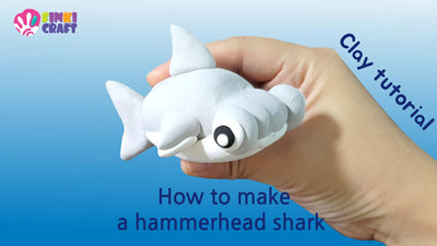 Clay tutorial |  How to make a hammerhead shark