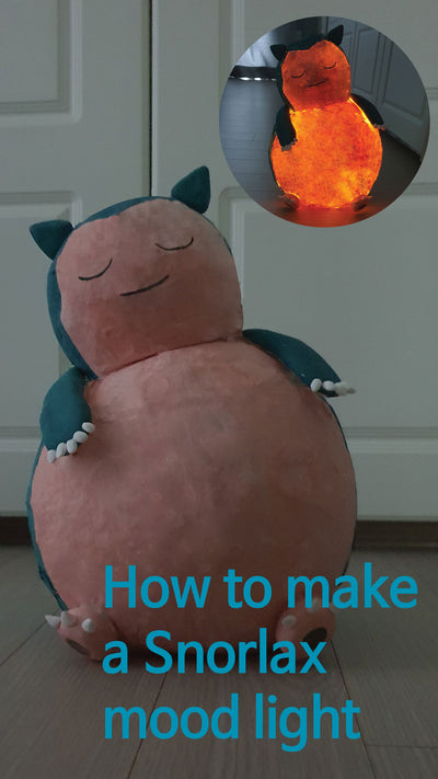 How to make a Snorlax mood light