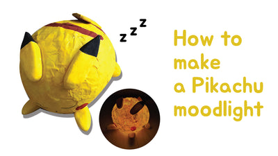 How to make a pikachu moodlight