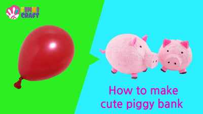 How to make cute piggy bank