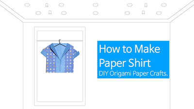 How to Make Paper Shirt  | DIY Origami Crafts!