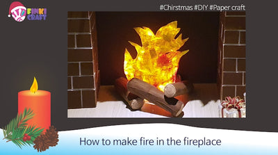 How to make fire in the fireplace