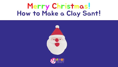 Christmas clay |  How to Make a Clay Santa