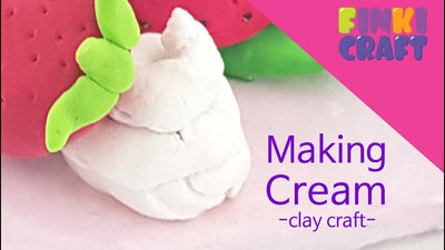 Basic Clay tutorial | How to make cream with clay