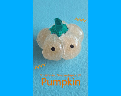 Pumpkin 🎃  |  Waterbeads  and Silicone tape 😍 👀